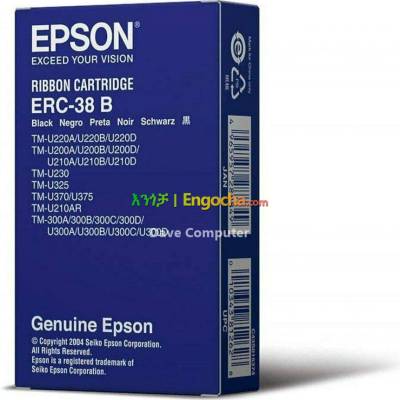 Epson 385813 Black Print Ribbon Each (ERC38B)