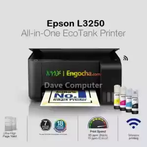 Epson EcoTank L3250 A4 Wi-Fi All-in-One Ink Tank Printer Ink Price in Ethiopia