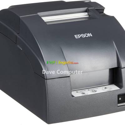 Epson TM-U220B Dot Matrix Compact POS Impact Receipt and Kitchen Label Printer