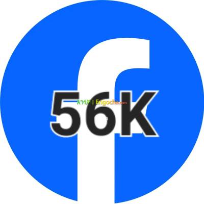 Facebook page 56K followers