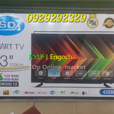 G SDA SMART ANDROID TV 43 inch 2024 model