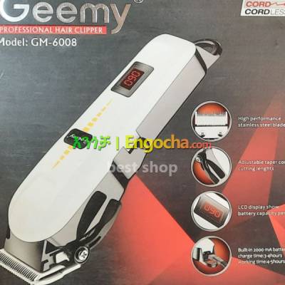 GEEMY Rechargeable HAIR CLIPPER