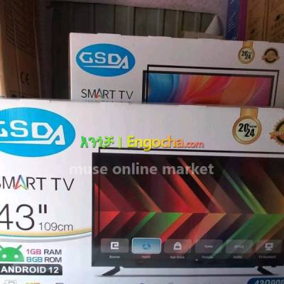 GSDA 43" SMART ANDROID TV