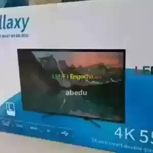 Gallaxy 55 inchi double glass smart 4k 2023 tv in Ethiopia