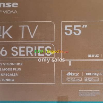 HISENSE TV'S 55INCH SMART 4K TV