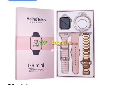 Haino Teko Germany G9 Mini Ladies Smart watch latest model supports android & IOS