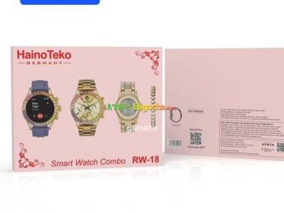 Haino Teko Germany RW-18 High-Quality Ladies  Bluetooth Calling HD Smartwatch With 2 Watc