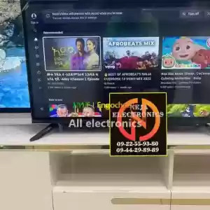 Haki tv 65in LED TV SMART UHD 4K Free deliver in Ethiopia