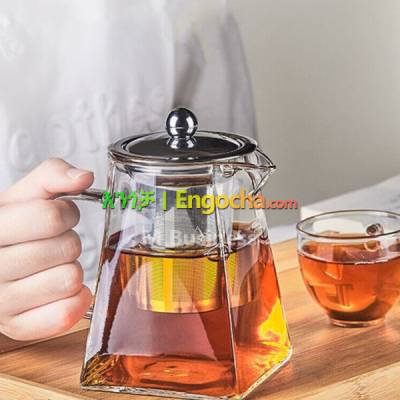 Heat Resistance Glass Tea Pot