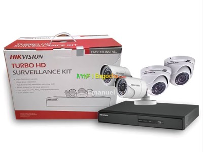 Hikvision Turbo HD 4 Camera Surveillance Kit - CCTV
