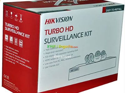 Hikvision Turbo HD 4 Camera Surveillance Kit - CCTV