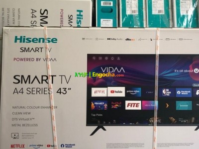 Hisense 43 inchi smart 4k 2022 tv