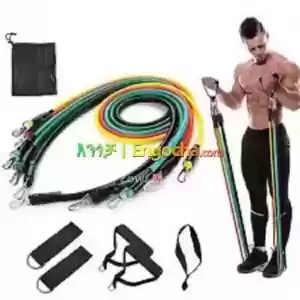 Home GYM Extreme Workout Fitness Strength Training Power Resistance Bands in Ethiopia