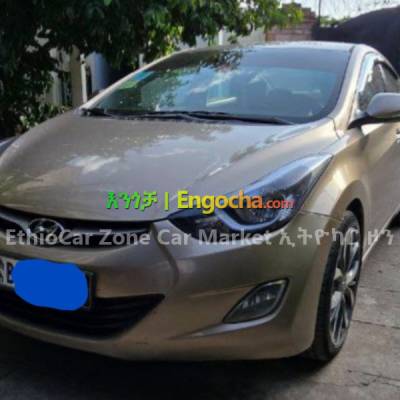Hyundai Elantra 2014 Very Excellent and Clean Full Option Car