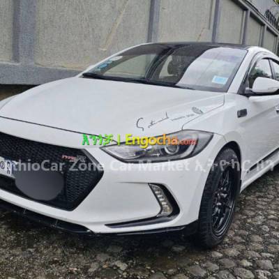 Hyundai Elantra 2017 (Body Changed) Excellent and Fully Optioned Car