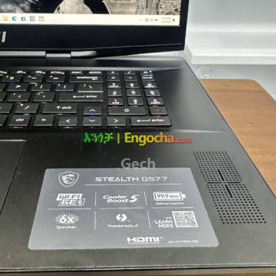 Intel Core i9-12900H(BASE SPEED 3.1GHZ(14 core 20 Logical Processor )BRAND NEW MSI GS77 S