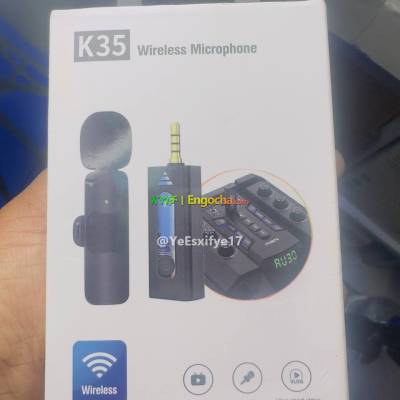 K35 Dual wireless microphone