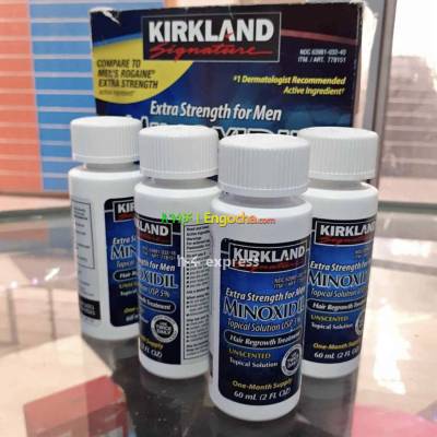 Kirkland minoxidil Hair Growth Treatment / የጸጉርና የጺም መሳደጊያ