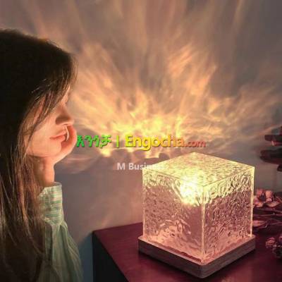 LED Crystal RGB Table Lamp