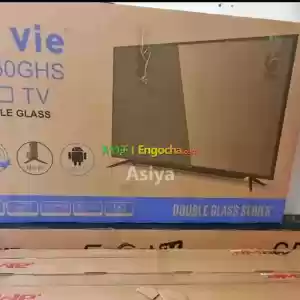 La vie 50 inchi double glass smart 4k 2024 tv in Ethiopia