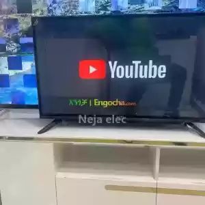 Leader 43in 4K SMART TV For sale in tv free deliver in Ethiopia