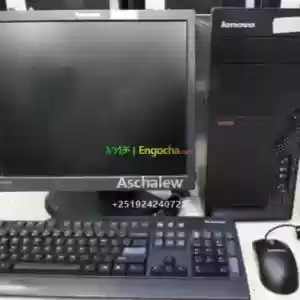 Lenovo thinkcentre Desktop Dual core processor 17" in Ethiopia