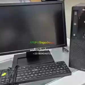 Lenovo thinkcentre Desktop core i3 4th Generation 19" inch Wide HD screen500GB Hdd4GB Ram in Ethiopia
