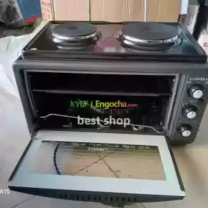 Luxell Oven with plate double stove Turkey ኦቨን Price in Ethiopia