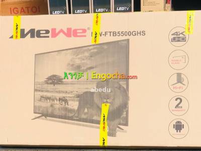 MEWE 55 inchi double glass smart 4k 2023 tv
