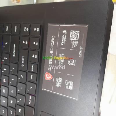 MSI gp66 Gaming core i7 11th gen laptop