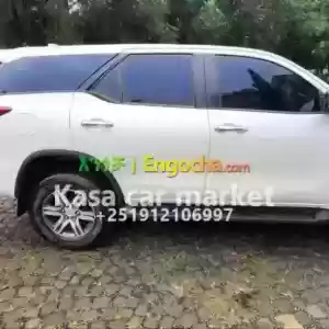 Make.. Toyota Model.. Fortuner Year .. 2021Transmission.. Automatic Standard.. Europe Fue Price in Ethiopia