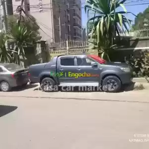 Make:Toyota Model:Hilux Double cabEngine:D4DFuel:DieselTransmission: Automatic Year:2012  Price in Ethiopia