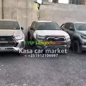 Make:Toyota Model:Hilux invisible Double cupEngine:D4DFuel:DieselTransmission: AutomaticY Price in Ethiopia