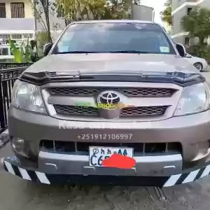 Make:ToyotaModel:Hilux Double-CabYear:2007Transimision:ManualEngine:D-4DFuel:DieselPlate  Price in Ethiopia