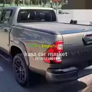 Make:ToyotaModel:Hilux Invincible Dual cabinEngine:2.8 LLeather seat Fuel:DieselTransmiss Price in Ethiopia