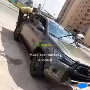 Make:ToyotaModel:Hilux Invincible Dual cabinEngine:2.8 LLeather seat Fuel:DieselTransmiss Price in Ethiopia