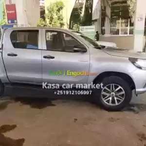 Make:ToyotaModel:Hilux revo Double Cab Engine:D-4DFuel:DieselEngine size:2.4LTransmission Price in Ethiopia