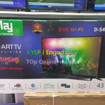 May Smart Android Tv 43 inch