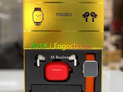 Modio Smart Watch With Headphone