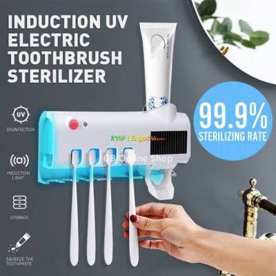Multi-function toothbrush sterilizer
