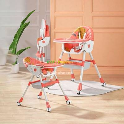 Multifunctional Portable High Chair for Baby