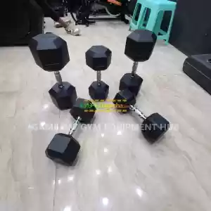 NEW ARRIVED HEXAGONAL DUMBBELLS FROM GAME ON GYM EQUIPMENT HUB Price in Ethiopia