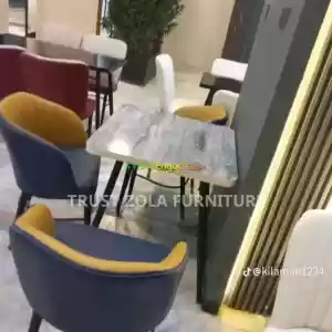 NEW DESIGN QUALITY LEATHER CHAIRS FOR HOTEL RESTAURANT CAFE Price in Ethiopia