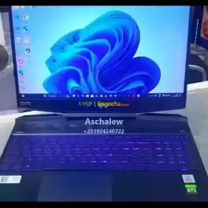 New Arival Gaming LaptopHP Power Pavilion Gaming Laptop 15 core i7 -10750H CPU@2.6GHZ Bas Price in Ethiopia