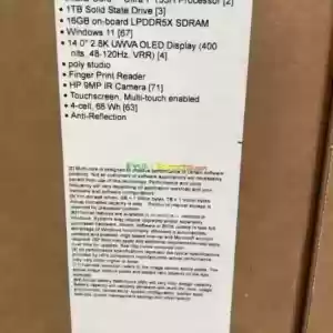 New HP Spectre x360 14 inch Core Ultra 7 2-in-1 Laptop 14 Black OLEDIntel® Core™ Ultra 7  Price in Ethiopia