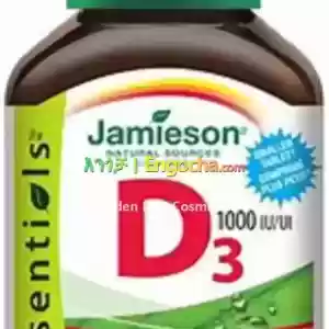 Original Jamieson Vitamin D3 1000IU (2 X 375 tab) 750 Count Price in Ethiopia
