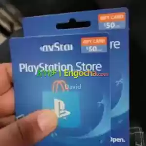 PlayStation Gift cards Price in Ethiopia