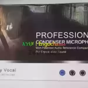 Professional Condenser Microphone Music Studio MIC Podcast Recording in Ethiopia