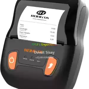 RONGTA RPP02A 58mm Portable Mobile Printer Bluetooth Price in Ethiopia