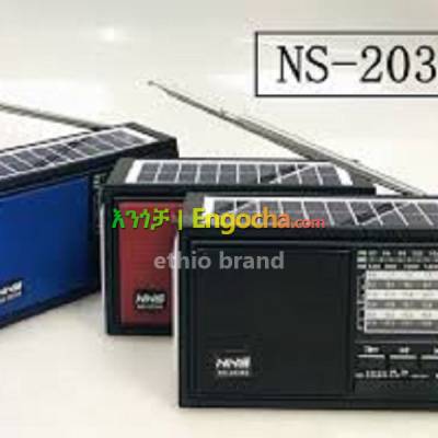 Radio Rechargeable Radio With USB SD TF With Solar